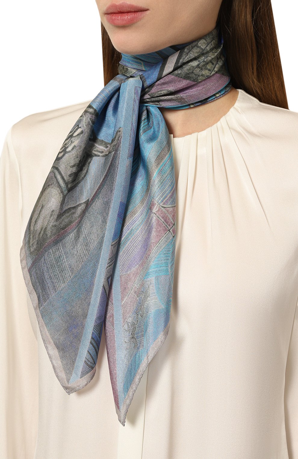 Шелковый платок санкт-петербург GOURJI, арт. 91153537/44172, фото 2