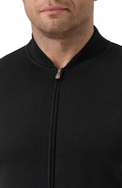 Толстовка из хлопка и кашемира BRUNELLO CUCINELLI, арт. MM8319072G, фото 5