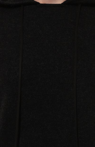 Шерстяное худи HANNES ROETHER темно-серого цвета по цене 42050 руб., арт. H0036DY.502/110463, фото 5 Шерстяное худи HANNES ROETHER, арт. H0036DY.502/110463, фото 5