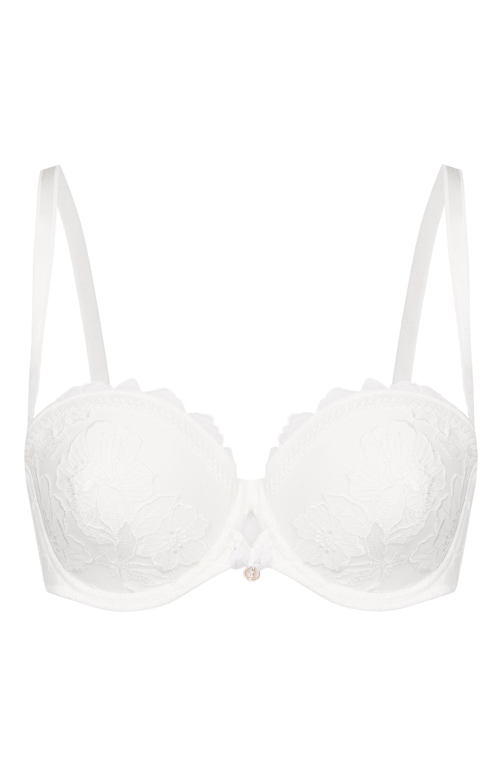 Бюстгальтер-бандо LISE CHARMEL белого цвета по цене 29810 руб., арт. ACJ5682, фото 1 Бюстгальтер-бандо LISE CHARMEL, арт. ACJ5682, фото 1