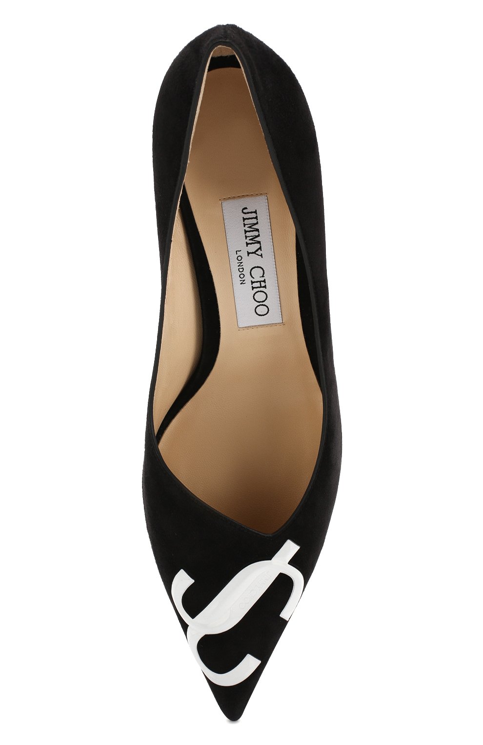 Замшевые туфли love 65 JIMMY CHOO, арт. LOVE65/JCSPT, фото 5