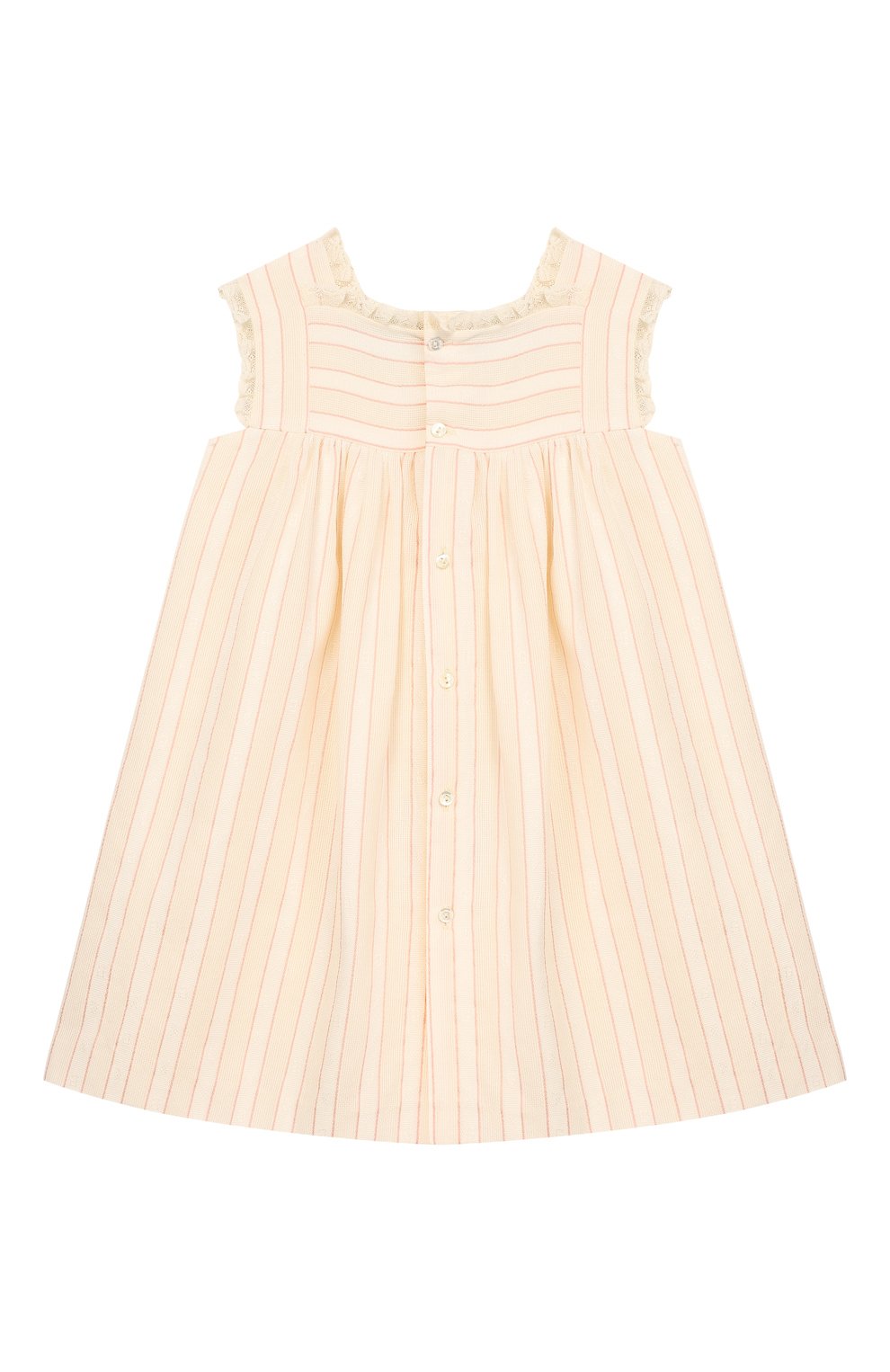 Хлопковое платье GUCCI белого цвета по цене 59950 руб., арт. 604649/ZADXF, фото 2 Хлопковое платье GUCCI, арт. 604649/ZADXF, фото 2