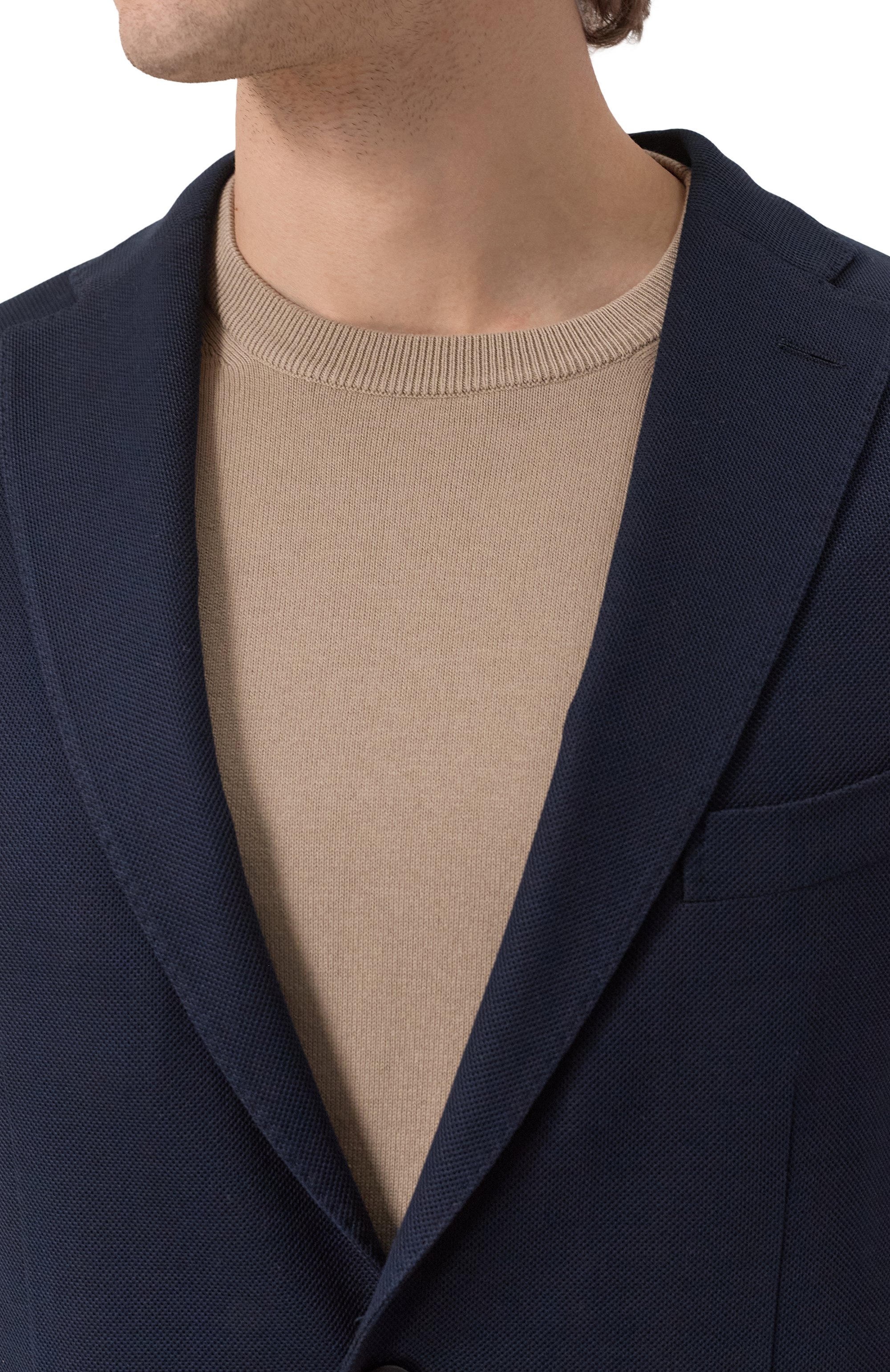 Хлопковый пиджак BOGLIOLI, арт. N1302E/SB5024, фото 7