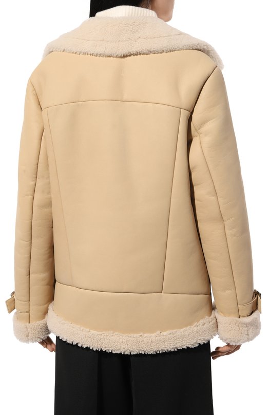 Дубленка из овчины Maslov WS250 Бежевый  WS250 Фото 4