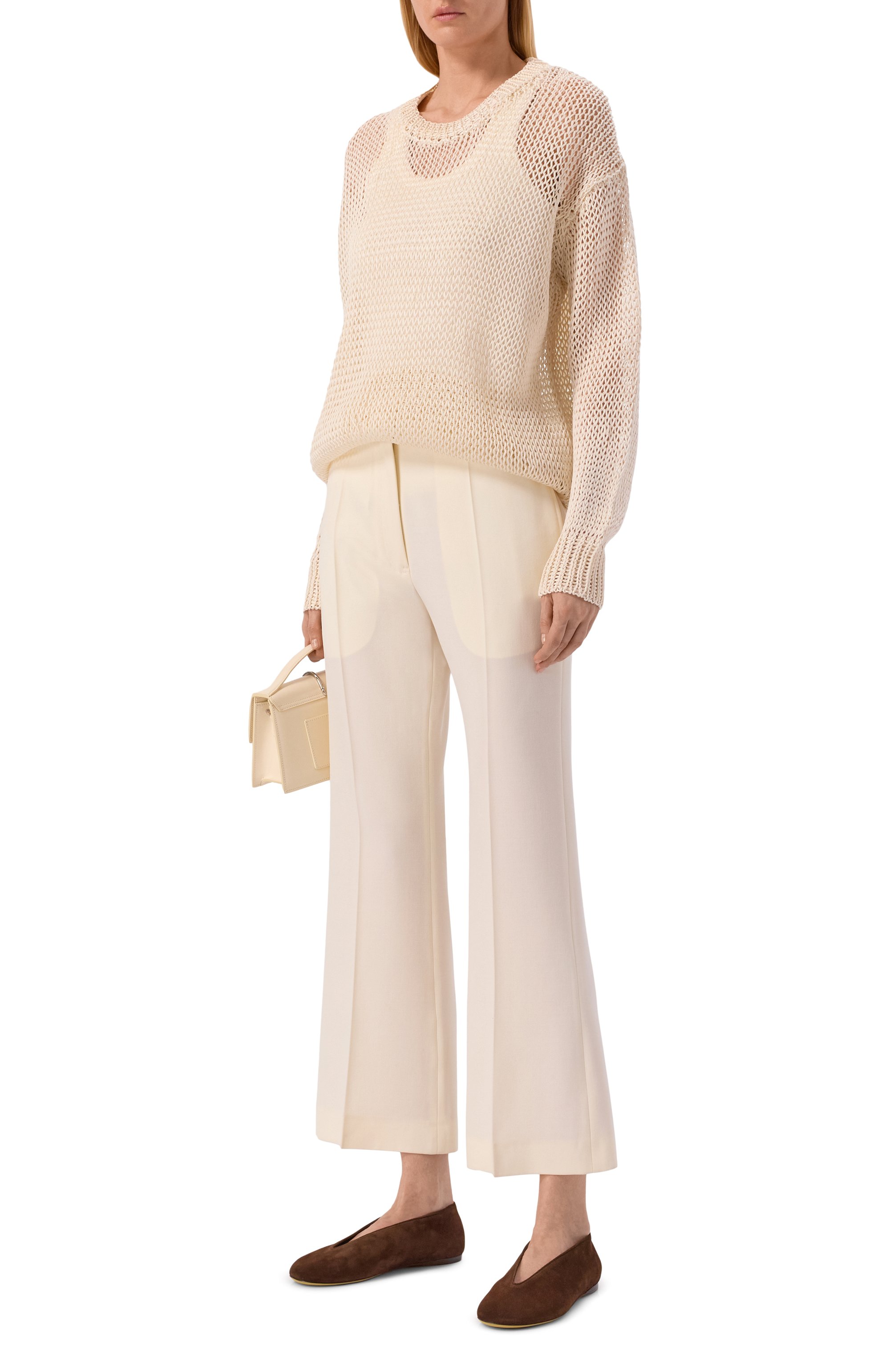 Замшевые балетки MOSCHINO, арт. MA11010C10/ME0, фото 3