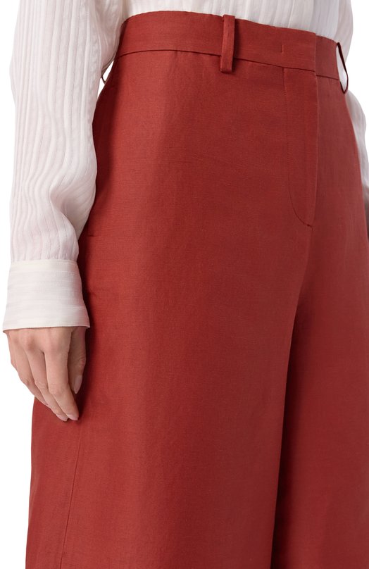 Шорты изо льна и шелка MVST M26.2PW.T011/F123 Красный  M26.2PW.T011/F123 Фото 5