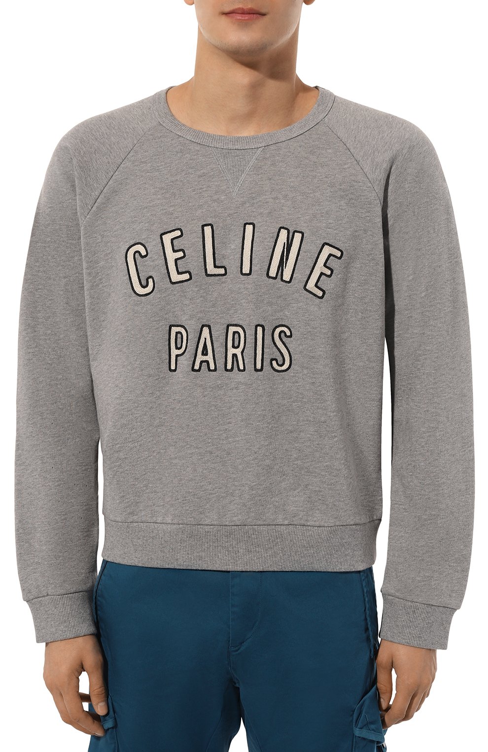 Хлопковый свитшот CELINE, арт. 2Y28D/670Q, фото 3