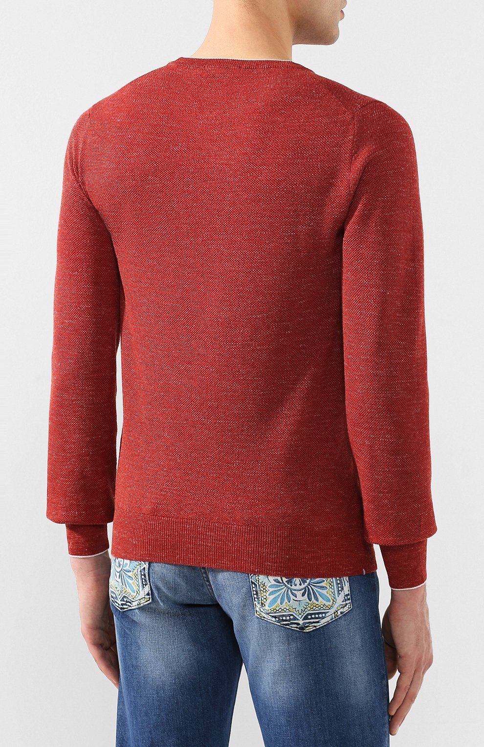 Джемпер из смеси шерсти и шелка FIORONI, арт. MK20361A2, фото 4