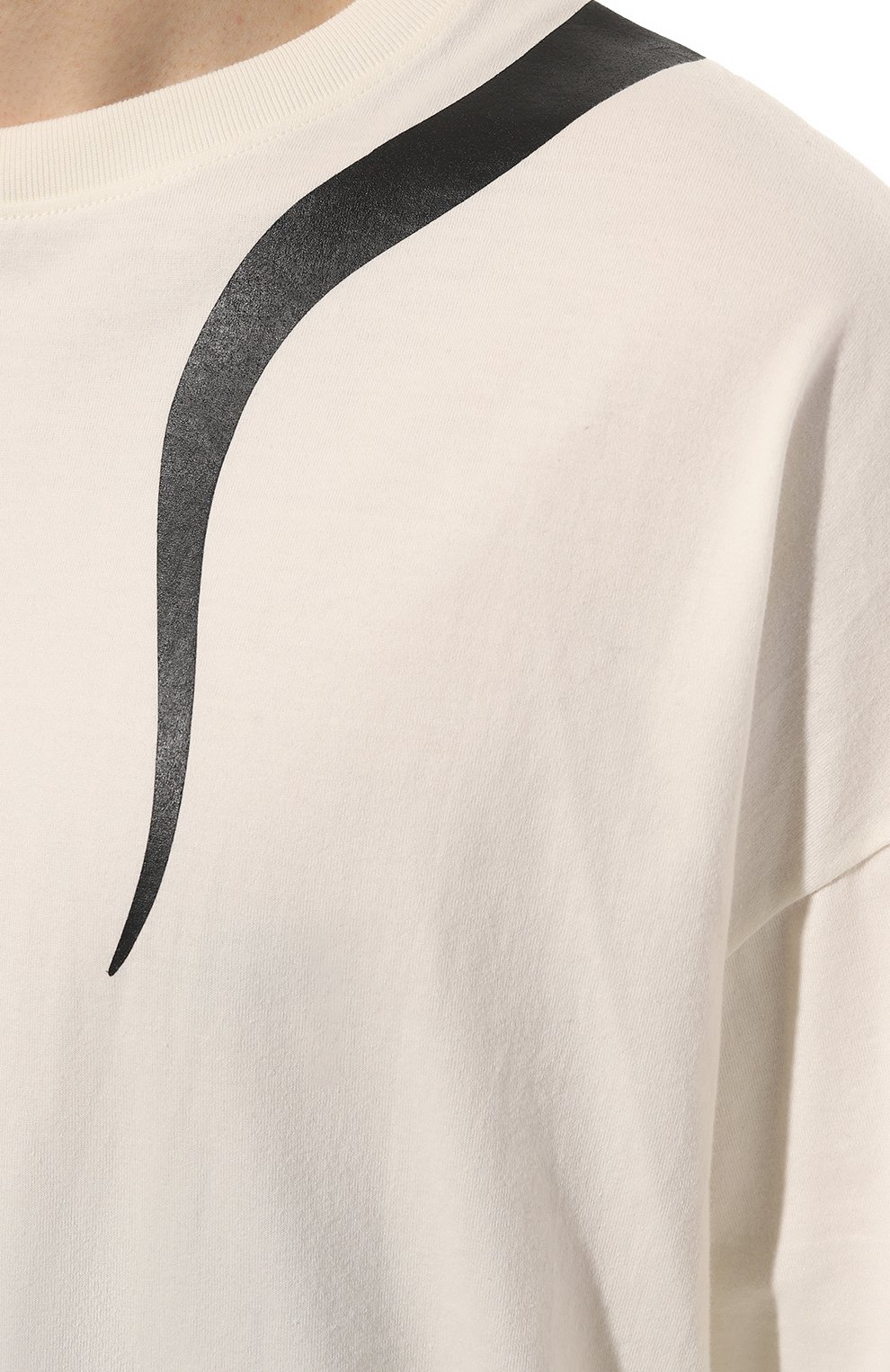 Хлопковая футболка TEE LIBRARY, арт. TCF-15-0T-0W, фото 5