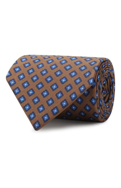 Мужской шелковый галстук KITON, арт. UCRVKLC06F62