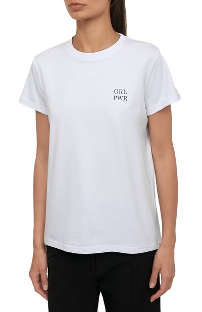 Хлопковая футболка SEVEN LAB, арт. T GP G019 white, фото 3