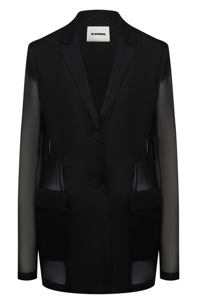 Женский шелковый жакет JIL SANDER, арт. JSWS135026-WS282500