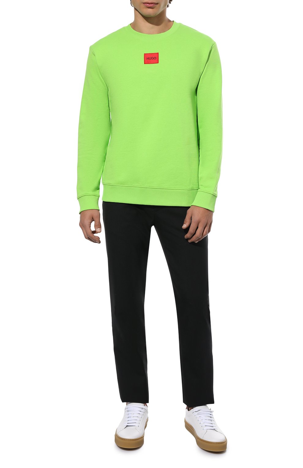 Хлопковый свитшот HUGO, арт. 50447964, фото 2