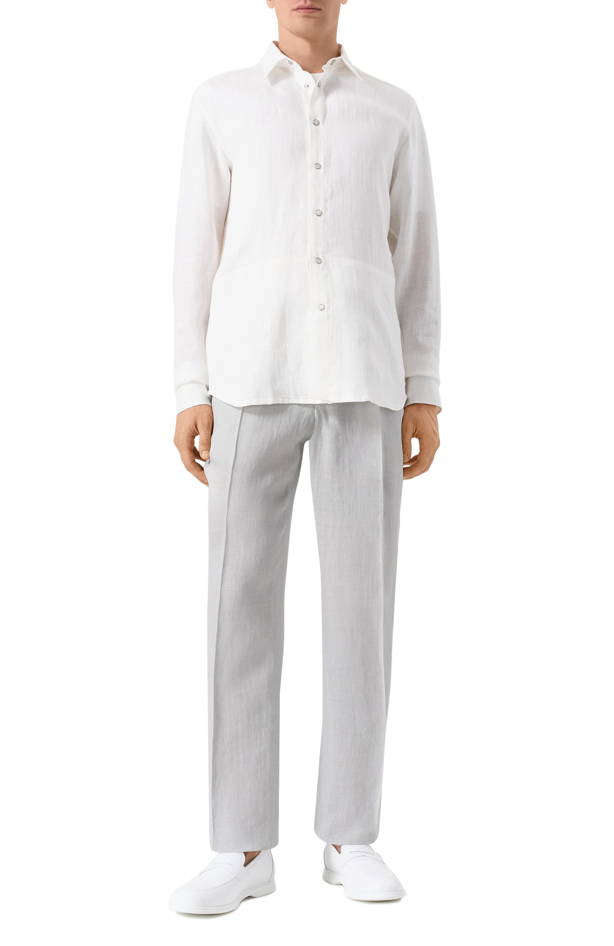 Кожаные пенни-лоферы KITON, арт. USSA075N0109809, фото 2