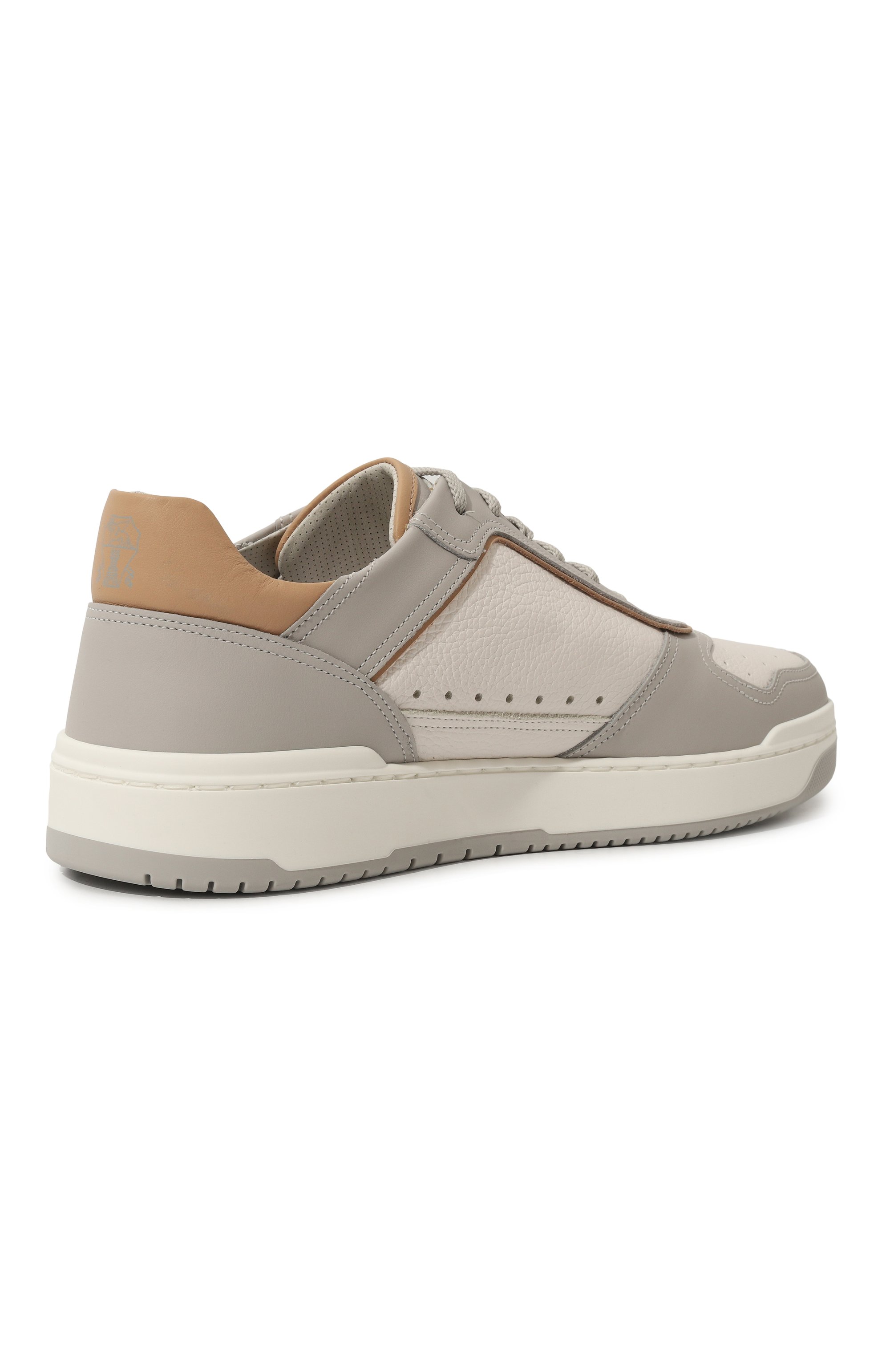 Кожаные кеды BRUNELLO CUCINELLI, арт. MZUAGB2317, фото 5