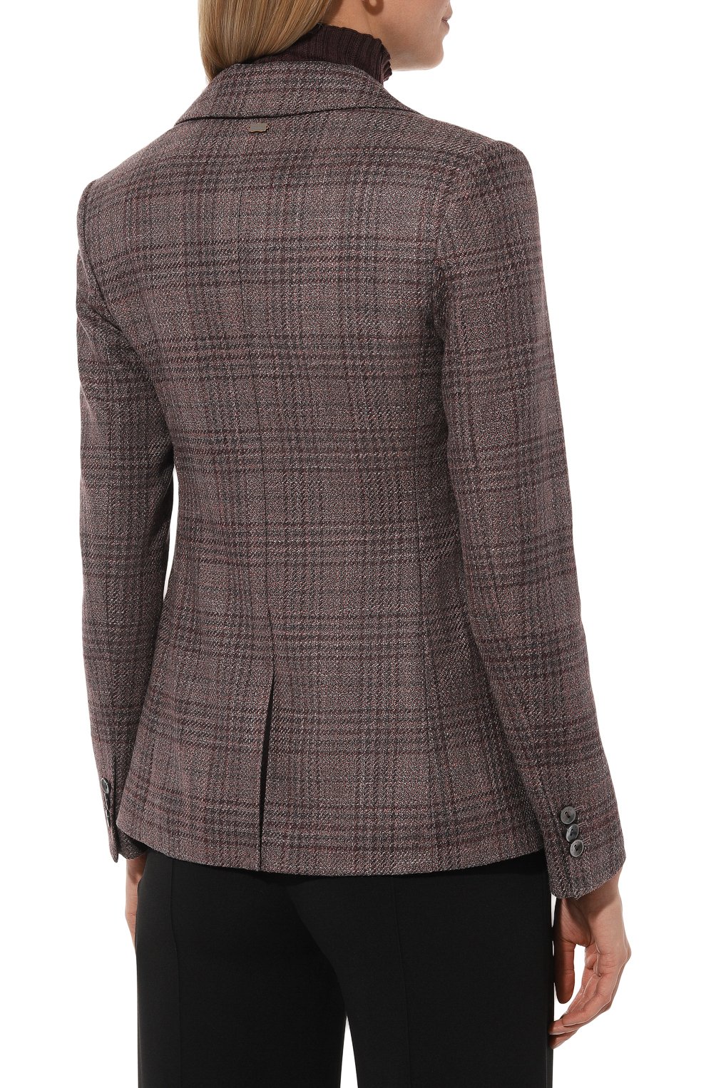 Жакет из шерсти и шелка AGNONA, арт. TX0805E/Q1039E, фото 4