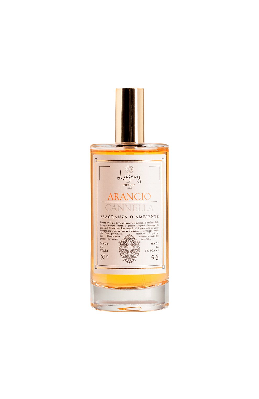 Экоспрей для дома aranico cannela / "апельсин & корица" (100ml) LOGEVY FIRENZE 1965, арт. 8050519370554, фото 1