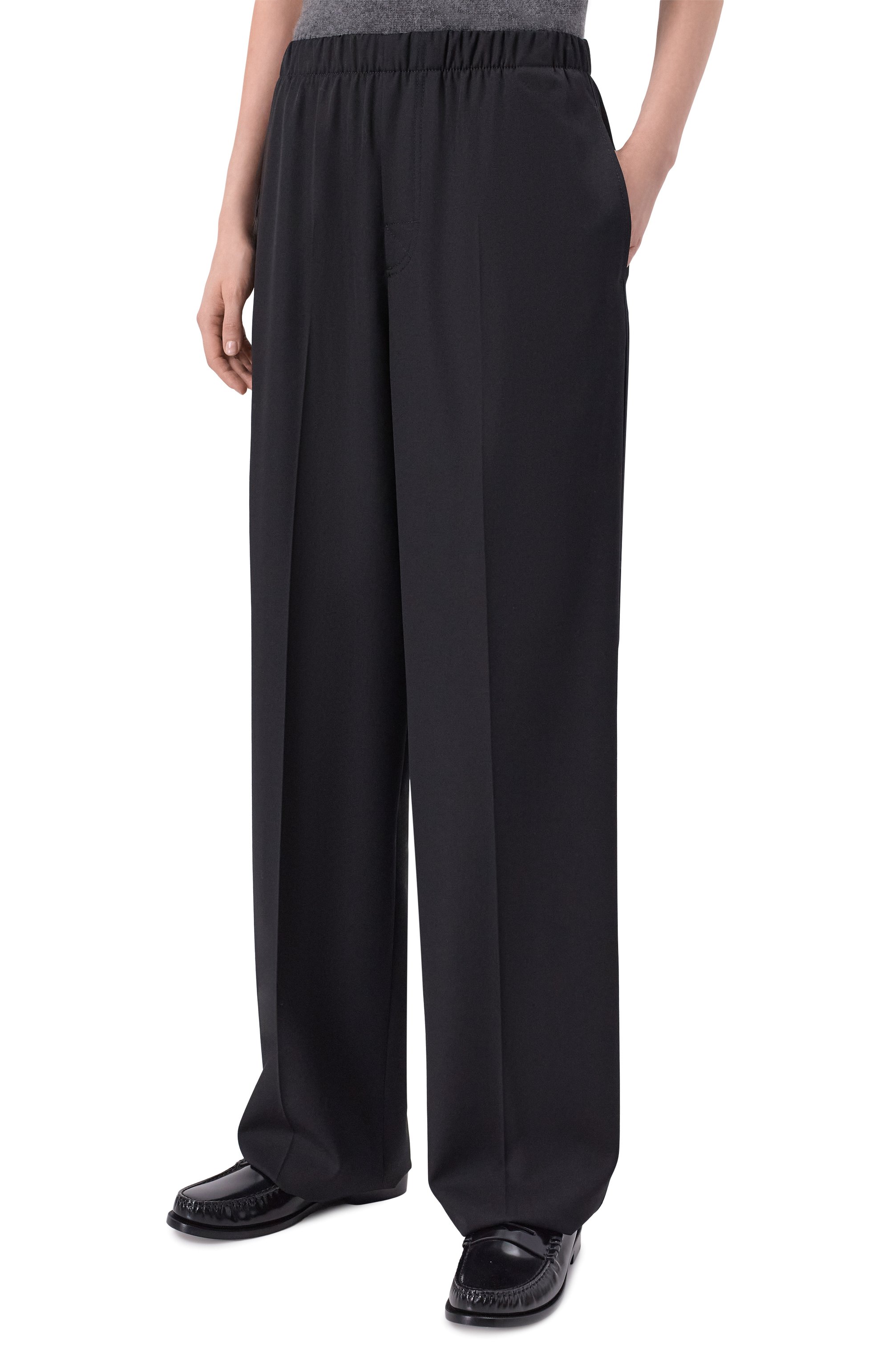 Шерстяные брюки BOTTEGA VENETA, арт. 871847/V66I0, фото 3
