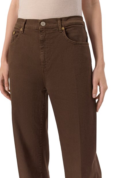 Джинсы REPLAY темно-коричневого цвета по цене 19000 руб., арт. WB521 .000.8488790, фото 5 Джинсы REPLAY, арт. WB521 .000.8488790, фото 5