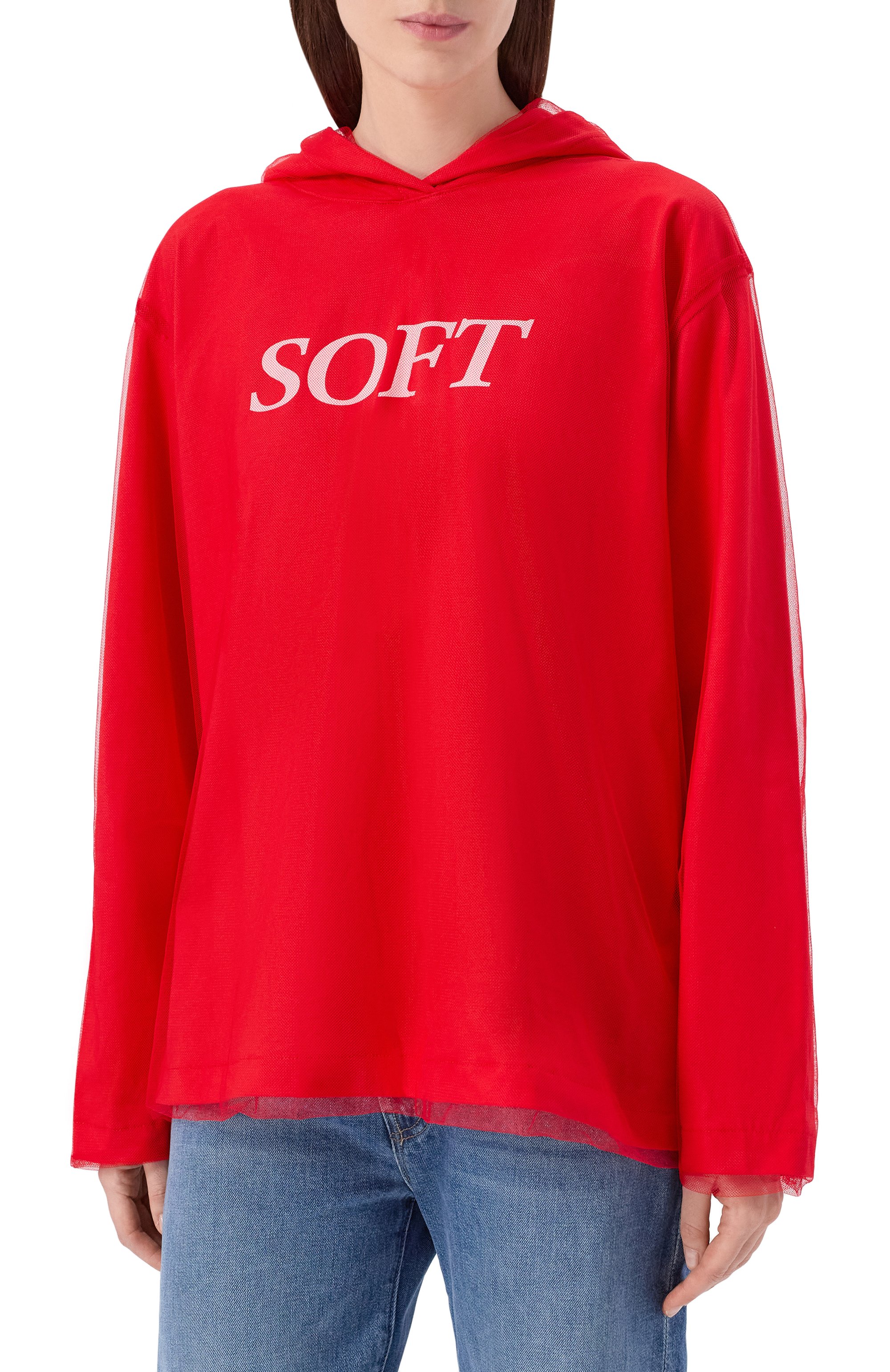 Хлопковое худи MSGM, арт. 3942MDM79D/257798, фото 3