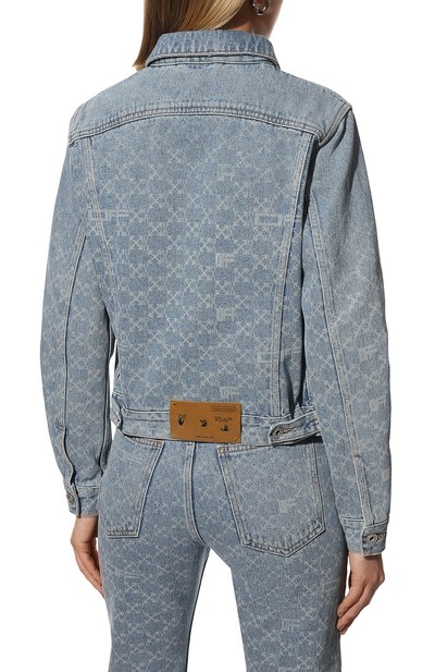 Джинсовая куртка OFF-WHITE, арт. 0WYE012S22DEN002, фото 4