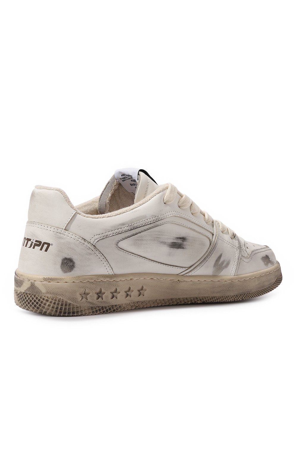 Кожаные кеды egg tag vintage ENTERPRISE JAPAN, арт. BG3013/PX407/S1400, фото 5