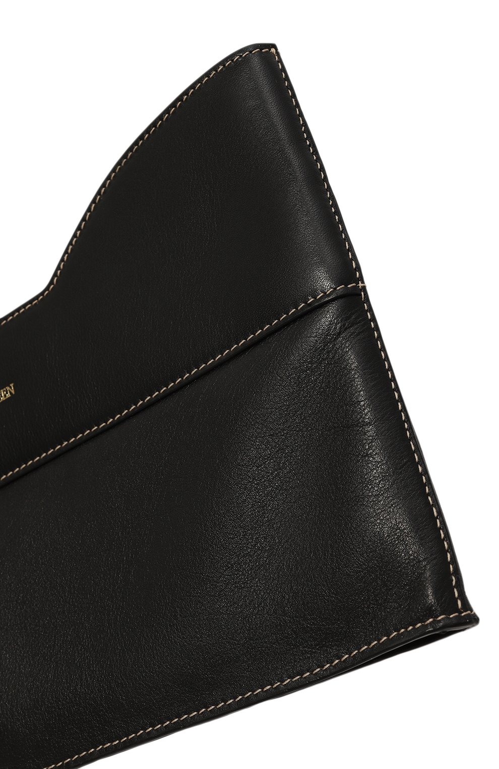 Клатч the bow ALEXANDER MCQUEEN, арт. 731175 1BLCA, фото 3