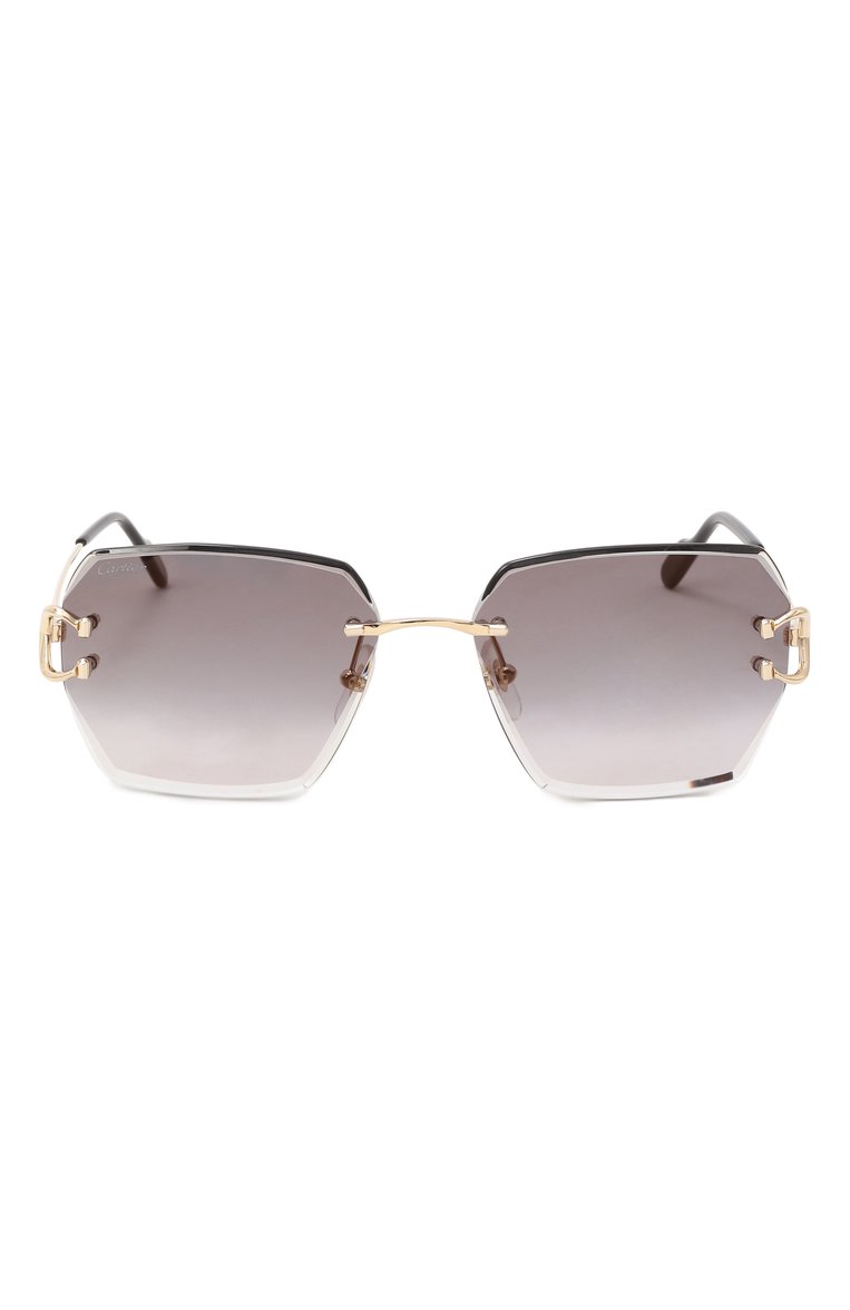 Женские солнцезащитные очки CARTIER черного цвета, арт. CT0466S 001 | Фото 3 (Региональные ограничения белый список (Axapta Mercury): Не проставлено; Нос: Не проставлено; Материал: Металл; Тип очков: С/з; Очки форма: Квадратные, Безоправные; Оптика Гендер: оптика-женское)