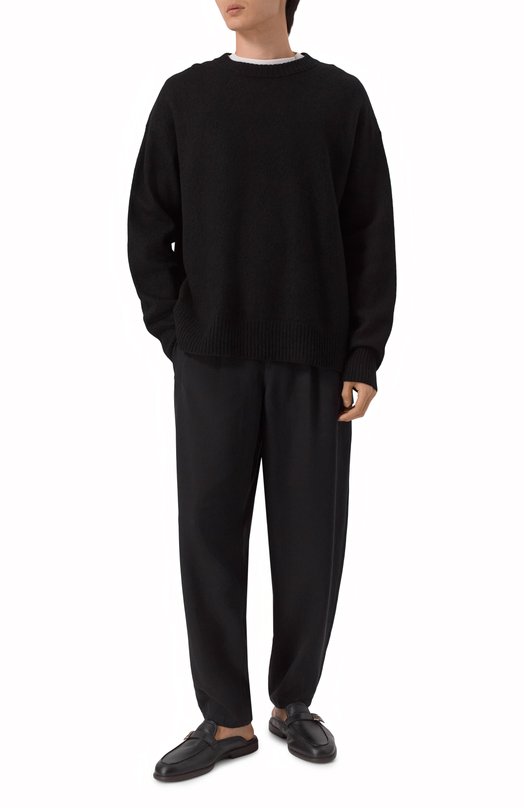 Кожаные сабо Malibu Santoni MGAG19007SM0S0MS Чёрный  MGAG19007SM0S0MS Фото 2