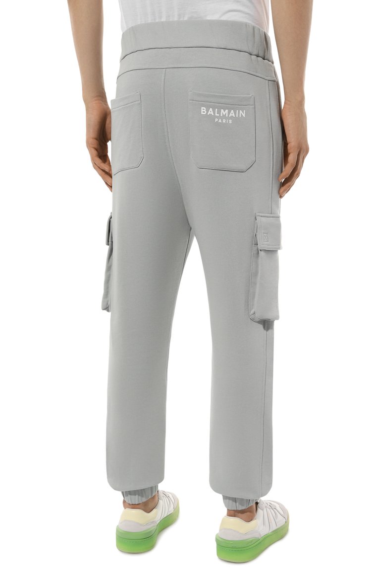 Хлопковые джоггеры BALMAIN, арт. DH10B295/BC64, фото 1