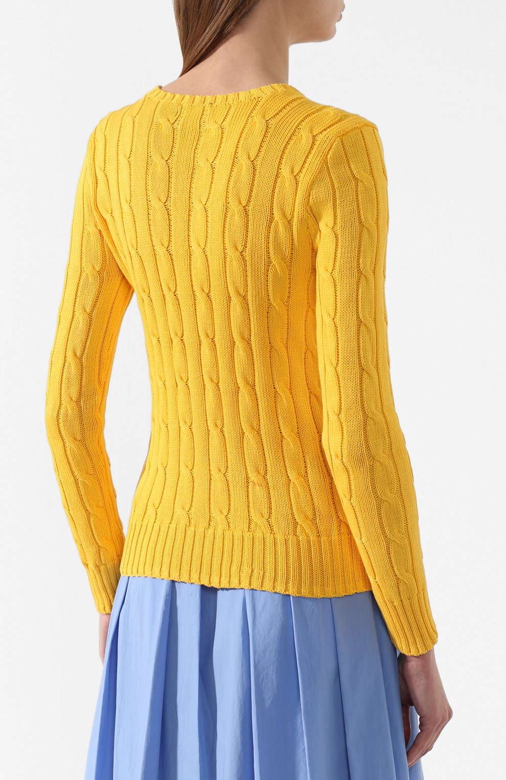 Хлопковый пуловер POLO RALPH LAUREN, арт. 211580009/0S191C09, фото 4