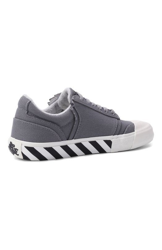 Текстильные кеды Off-White 0WIA28HF25FAB0027801 Серый  0WIA28HF25FAB0027801 Фото 5