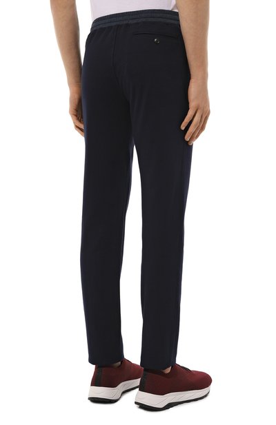 Брюки из хлопка и кашемира CAPOBIANCO, арт. 17M706.LB00., фото 4