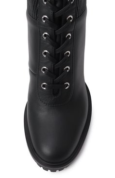 Женские кожаные ботильоны martis GIANVITO ROSSI черного цвета, арт. G73833.70CU0.CE0NENE | Фото 6 (Материал внутренний: Натуральная кожа; Материал сплава: Проставлено; Драгоценные камни: Проставлено; Каблук высота: Высокий; Подошва: Платформа; Материал утеплителя: Без утеплителя; Каблук тип: Устойчивый; Материал внешний: Натуральная кожа)