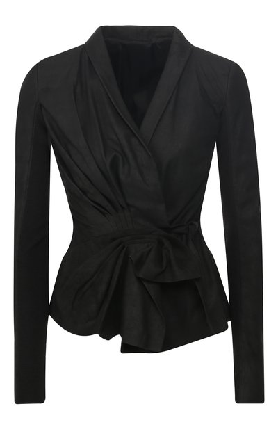 Женский кожаный жакет RICK OWENS, арт. RP19S6712/LBA