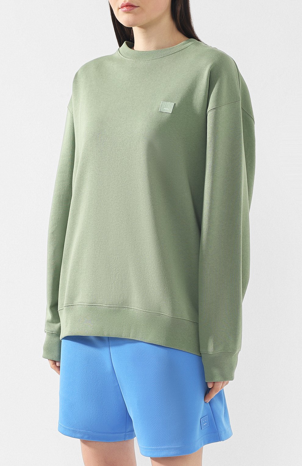 Хлопковый свитшот ACNE STUDIOS, арт. CI0010/W, фото 3