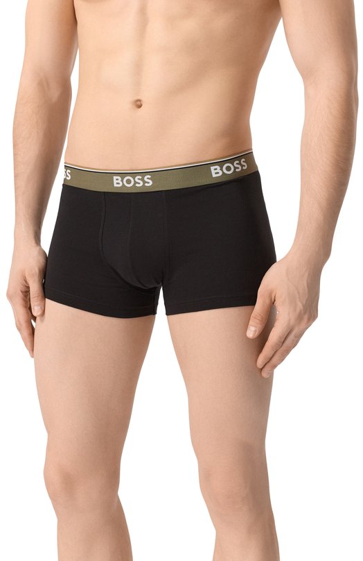 Комплект из трех боксеров BOSS 50531684 Чёрный  50531684 Фото 2