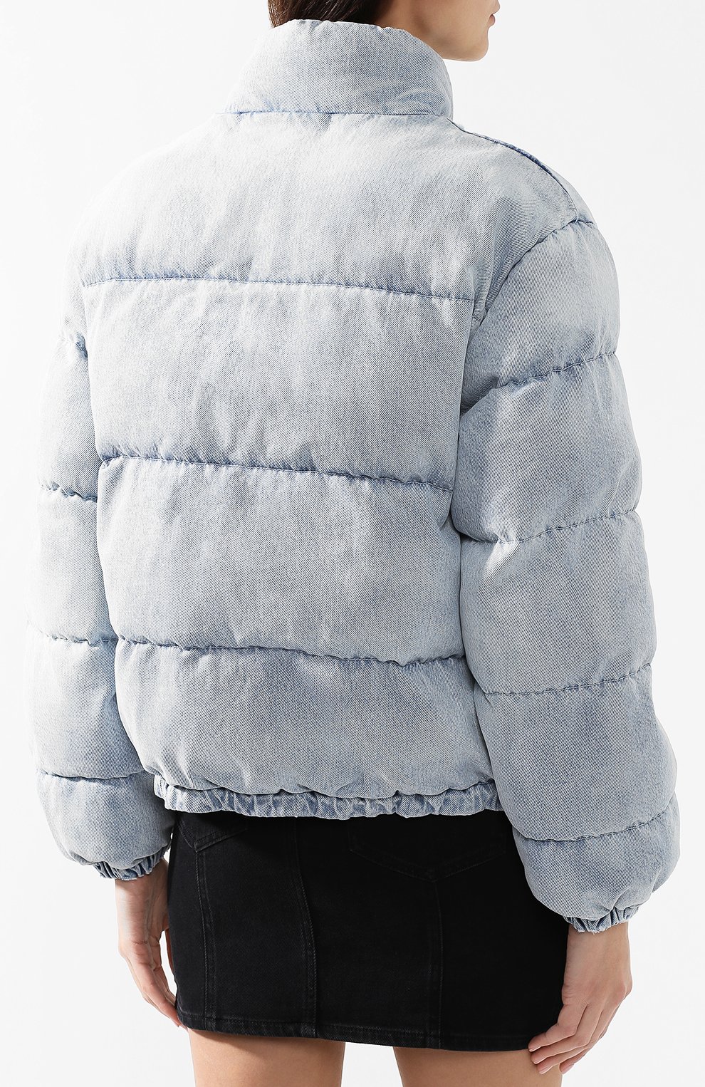 Хлопковый пуховик ALEXANDER WANG голубого цвета по цене 55600 руб., арт. 4D992328DL, фото 4 Хлопковый пуховик ALEXANDER WANG, арт. 4D992328DL, фото 4