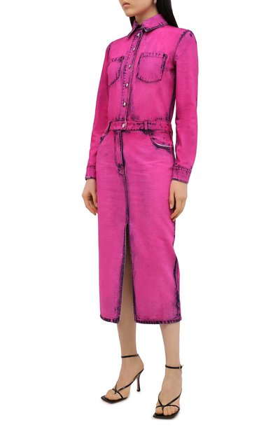 Джинсовое платье MSGM, арт. 2942MDA142LC 207967, фото 3