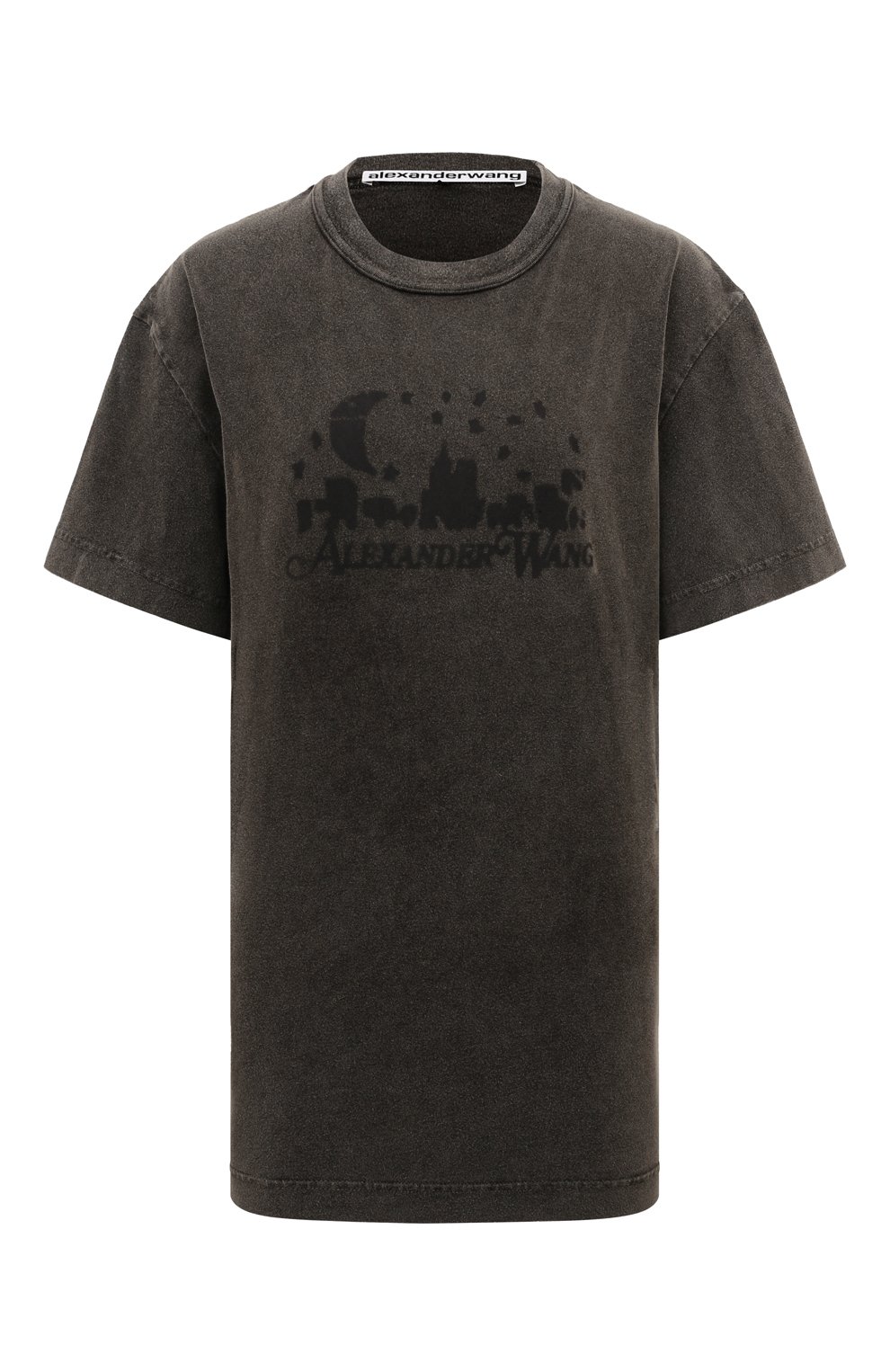 Хлопковая футболка ALEXANDER WANG, арт. UCC3241708, фото 1