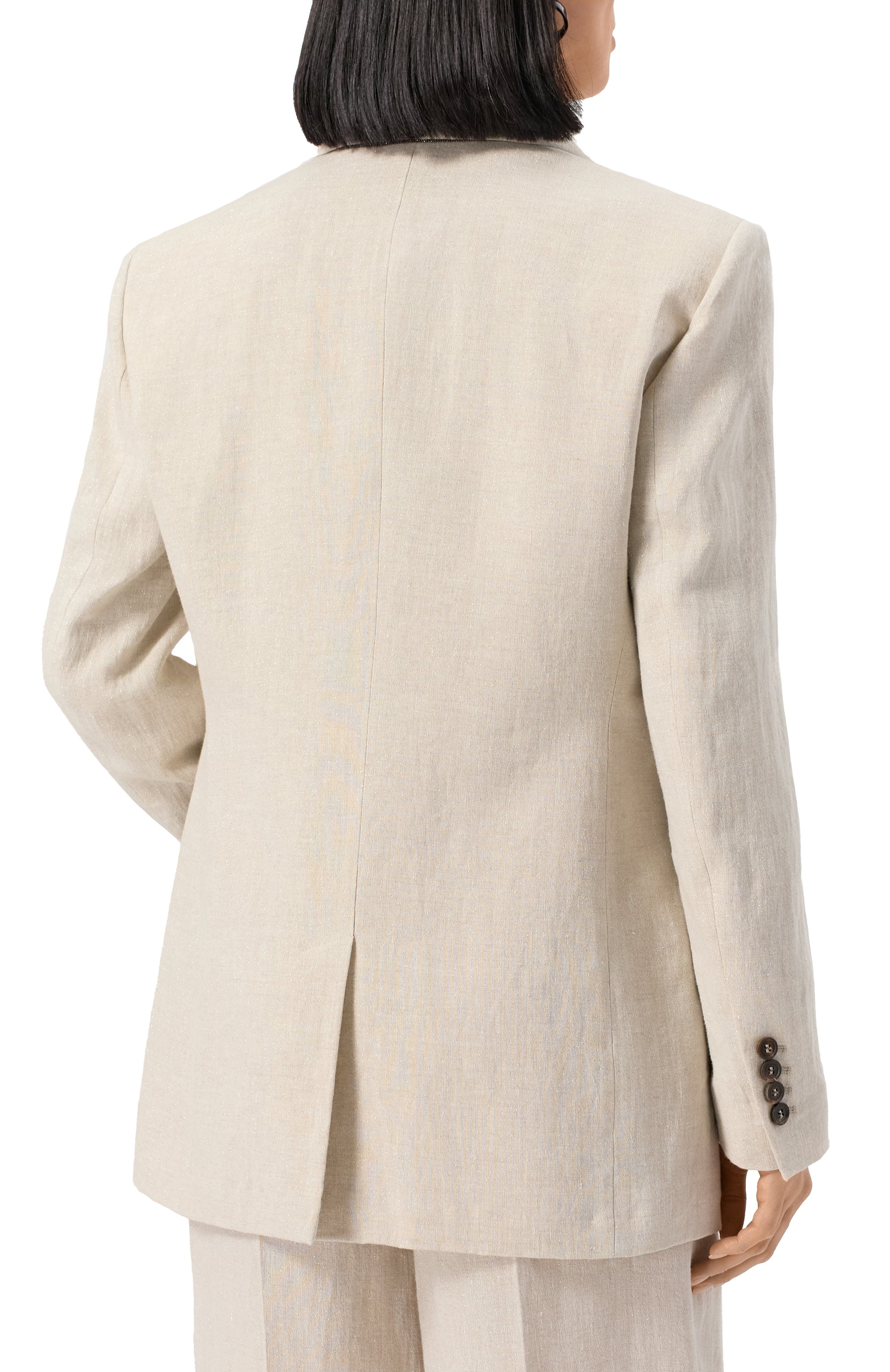 Льняной жакет BRUNELLO CUCINELLI, арт. MH5477221, фото 4