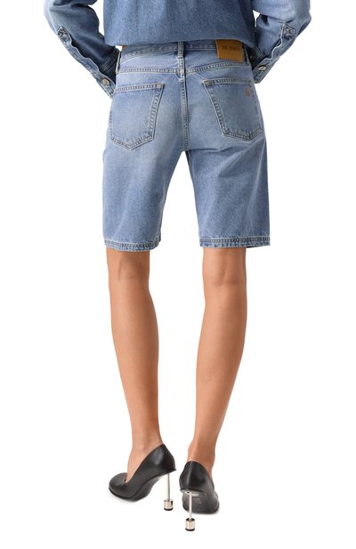 Джинсовые шорты THE ATTICO, арт. 250WCQ00005/DDD085AA, фото 4