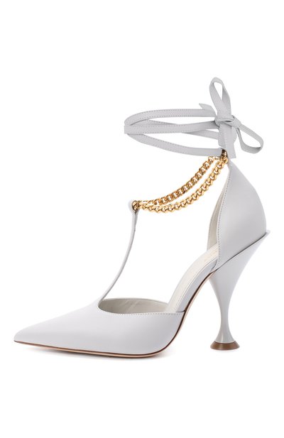 Кожаные туфли BURBERRY, арт. 8032030, фото 3