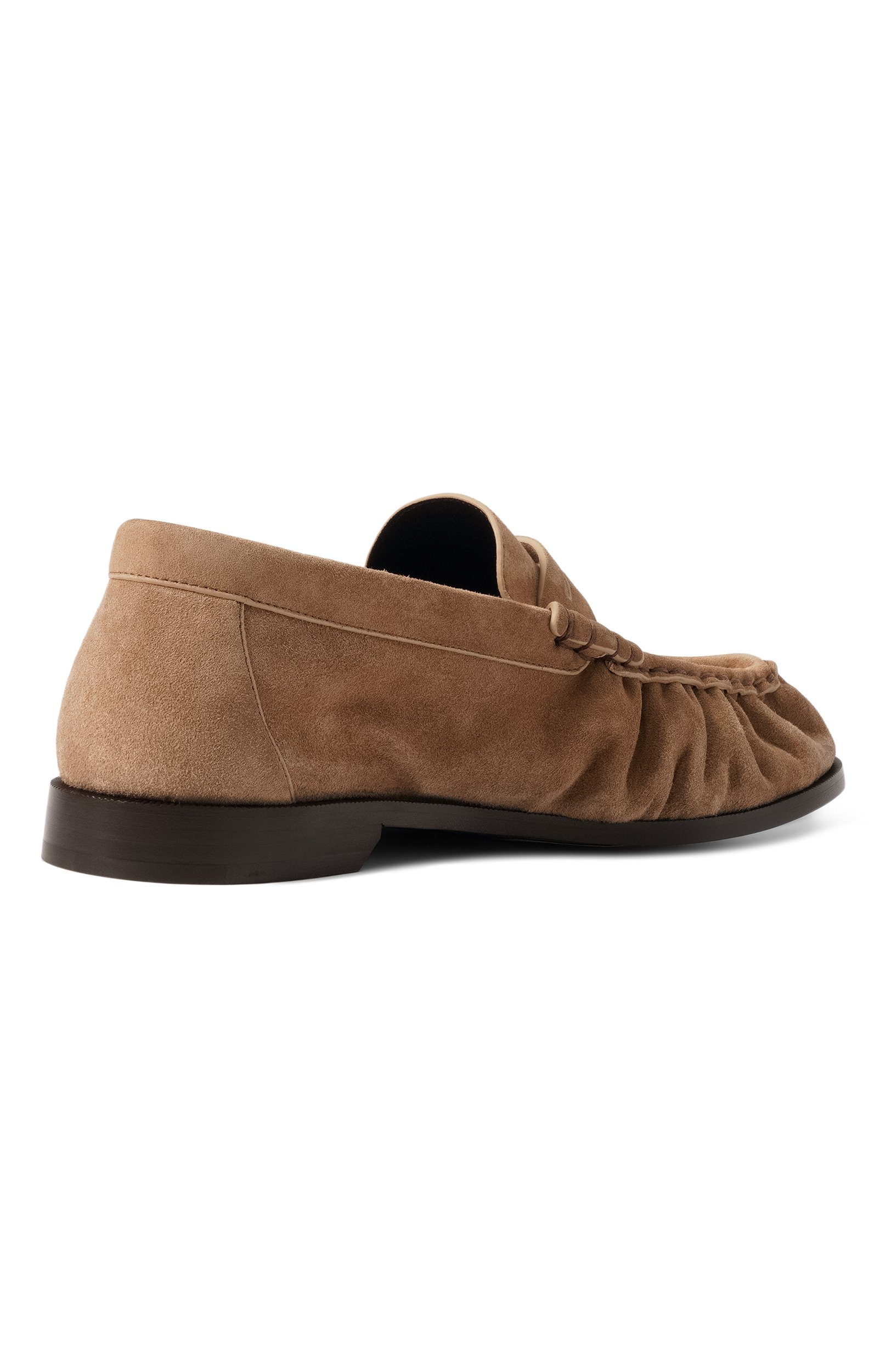 Замшевые пенни-лоферы le loafer SAINT LAURENT, арт. A001MM/27DTT, фото 5