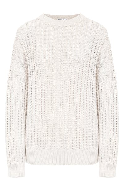 Хлопковый свитер BRUNELLO CUCINELLI, арт. MSB581800, фото 1