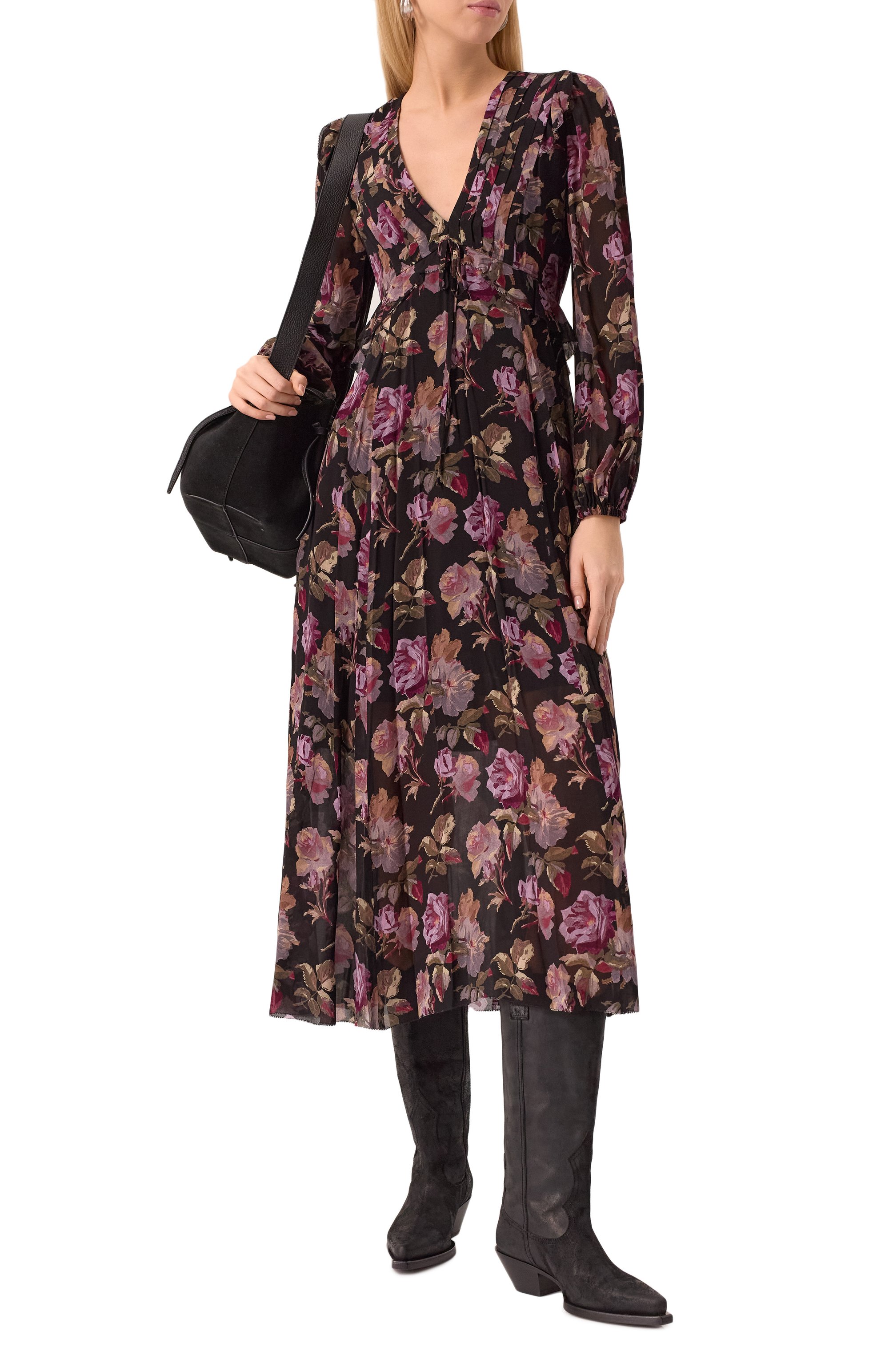 Платье из вискозы THE KOOPLES, арт. FR0B29079K, фото 2