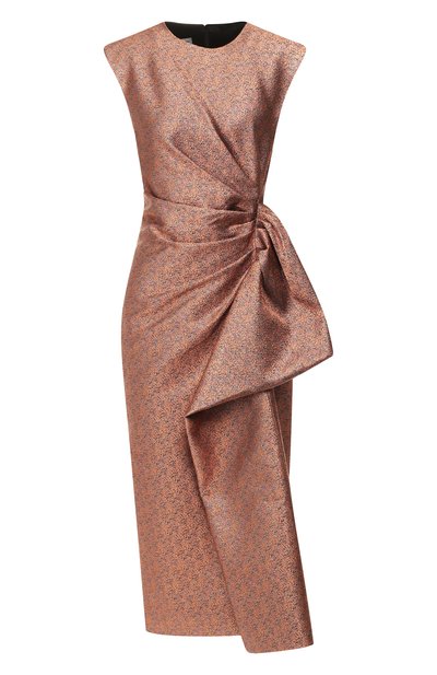 Женское платье с оборкой DRIES VAN NOTEN, арт. 192-11097-8141
