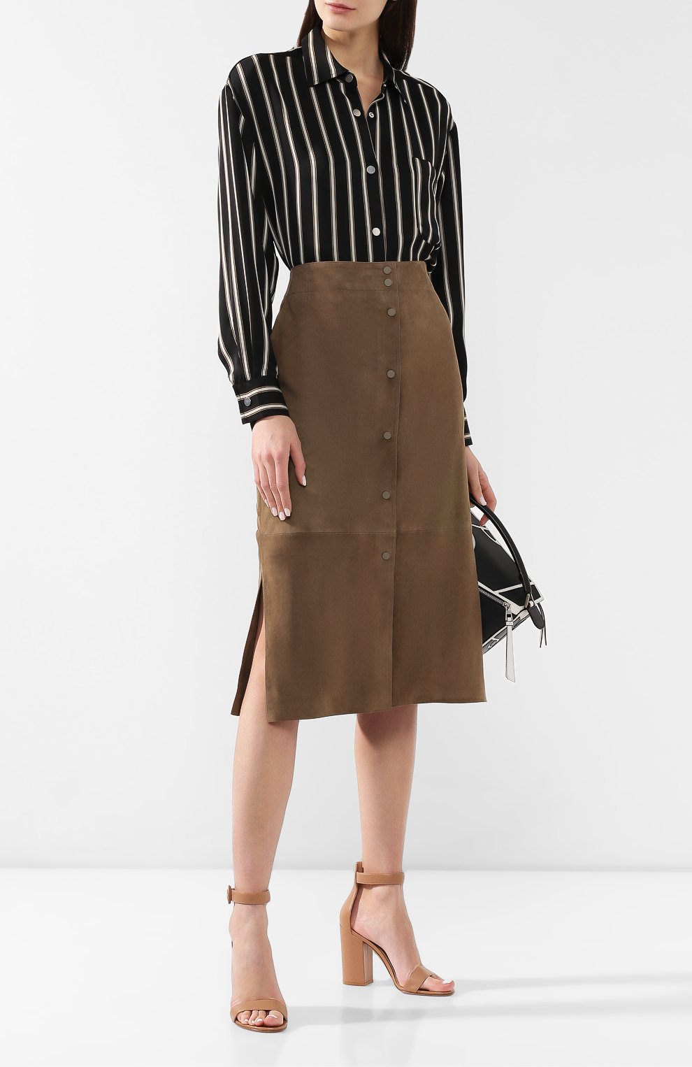 Кожаные босоножки versilia GIANVITO ROSSI, арт. G60379.00RIC.NAPPRAL, фото 2