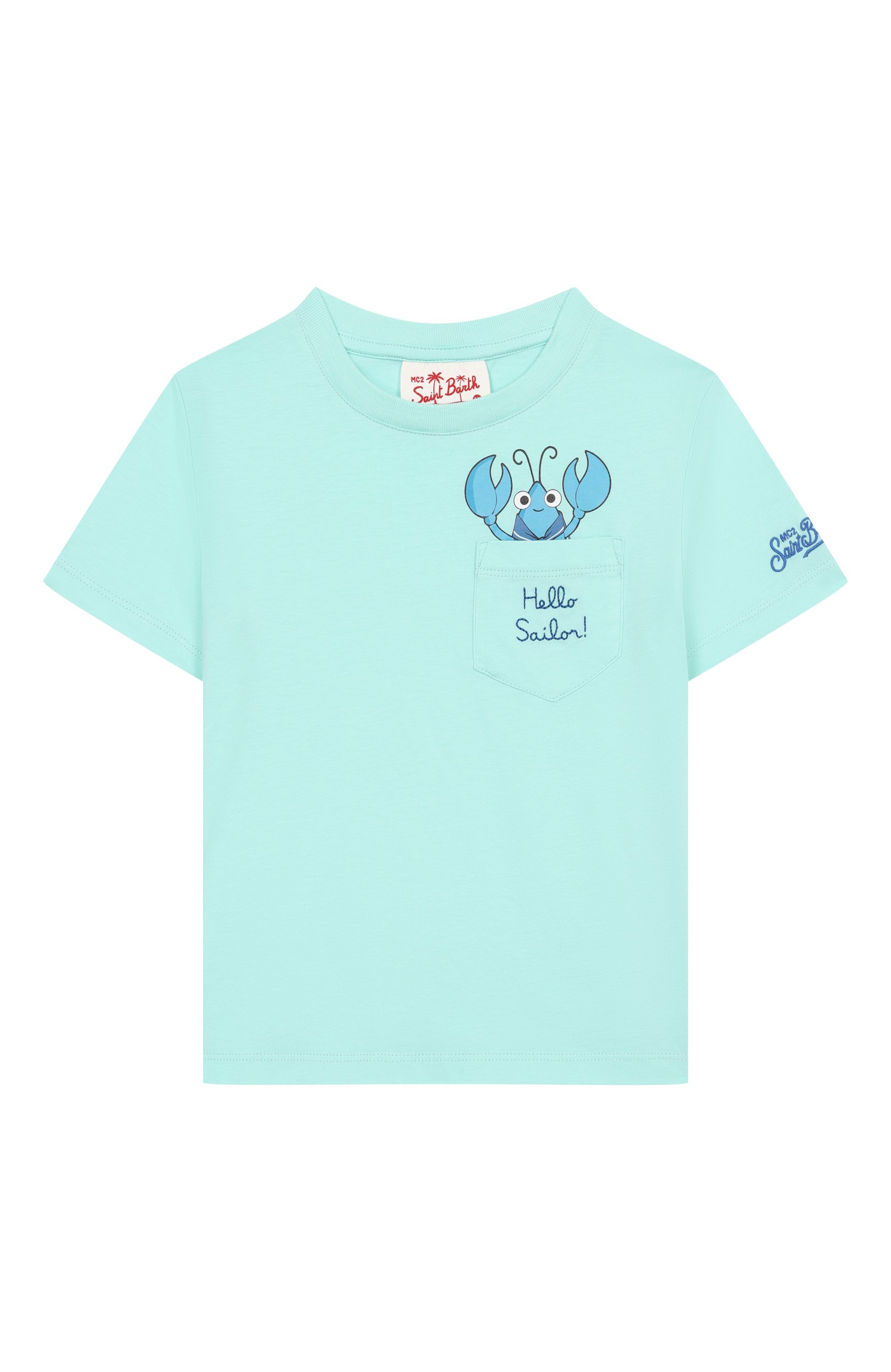 Хлопковая футболка MC2 SAINT BARTH, арт. EDD0001-01946L/EDDY, фото 1