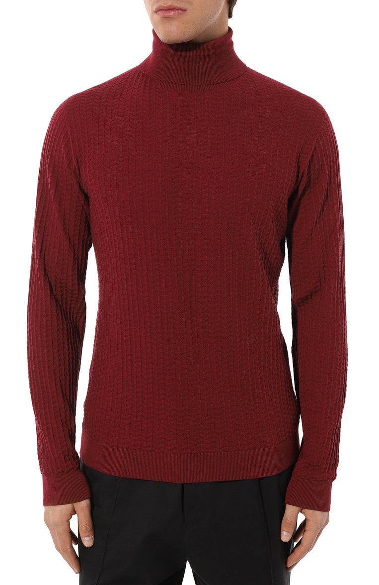 Водолазка из хлопка и кашемира GIORGIO ARMANI, арт. 6RSMA6/SMA6Z, фото 1